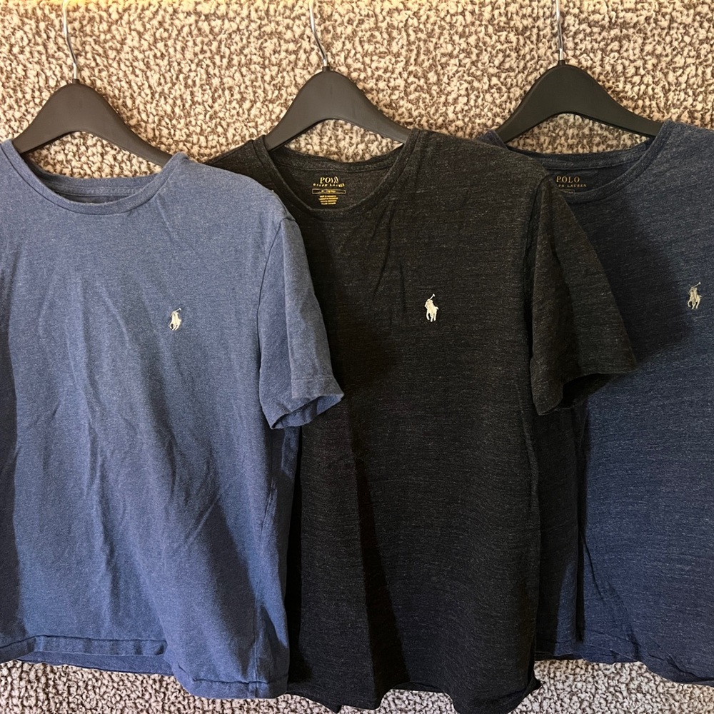 Jersey Crewneck T-shirt, Polo by Ralph Lauren Men's (set of 3)
